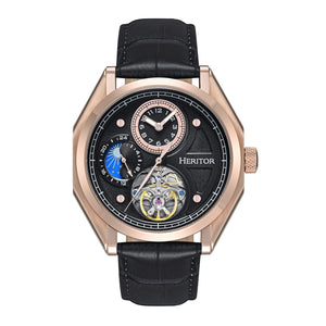 Antoni Rose Gold / Black | Black Dial