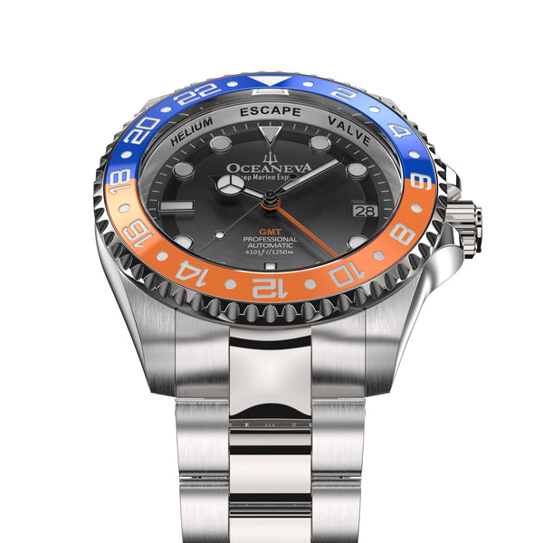 Seiko NH34 Automatic GMT 1250M Deep Marine Explorer II