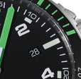 Squad Watch Amazonas 42mm Rubber Nato | Black Dial