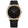 Symphony Black/Leather/Black Dial/Rose/Rose  Case 601.3345K1 | Black Dial