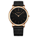 Symphony Black/Leather/Black Dial/Rose/Rose  Case 601.3345K1 | Black Dial
