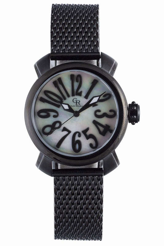 Rimini MOP, Black Stainless Steel | MOP Dial