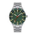 Deacon Silver/Green | Green Dial