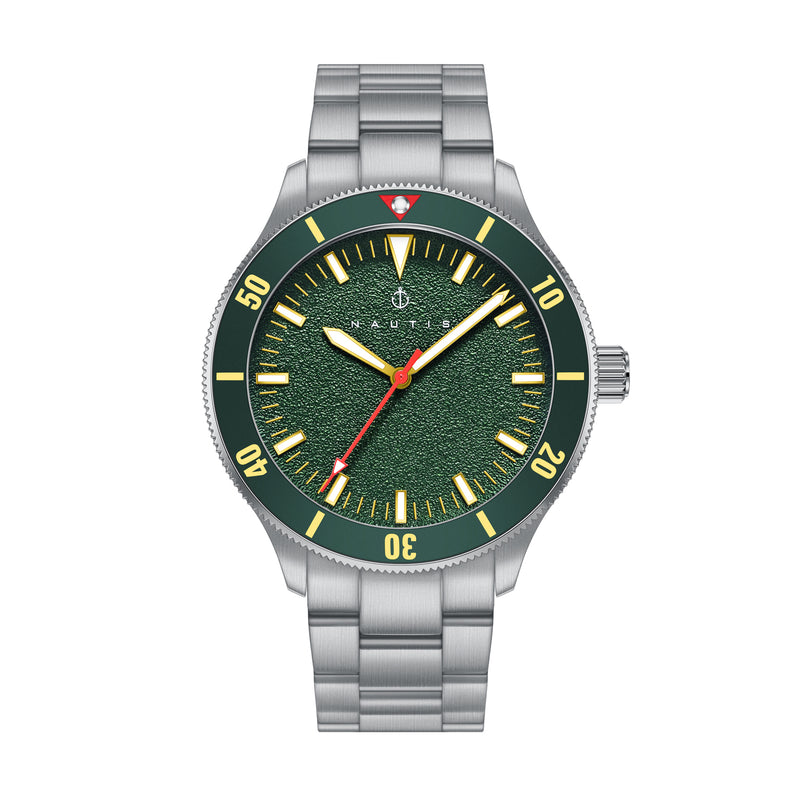 Deacon Silver/Green | Green Dial