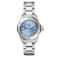 TAG HEUER AQUARACER PROFESSIONAL 30MM, W/R 200M, STEEL CASE & BRACELET, BLUE DIAL Light Blue Dial | Light Blue Dial