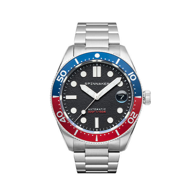 Croft Midsize Black / Stainless Steel | Black Dial