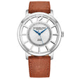 Symphony Light Brown/Leather/Silver Dial/Silver Case 388S2.03 | Silver Dial