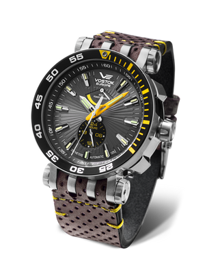 Energia Gray Dial / Brown Leather Gray Dial