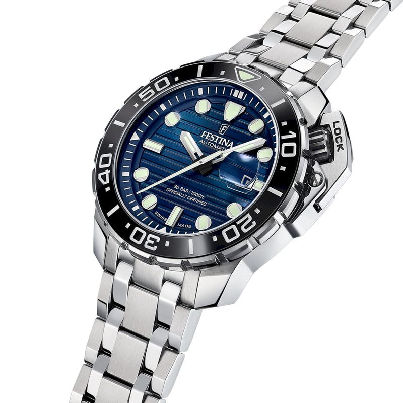 Odyssey Diver Blue / Stainless Steel | Blue Dial