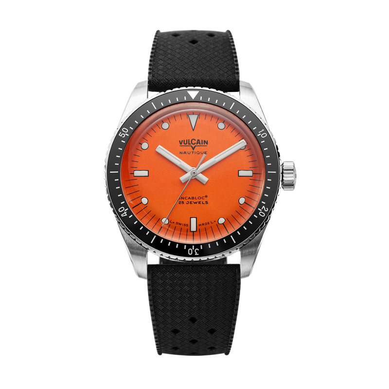 Skindiver Nautiqe Orange / Rubber | Orange Dial