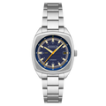 Buxton Automatic Blue/ Stainless Steel Stainless Steel | Blue Dial