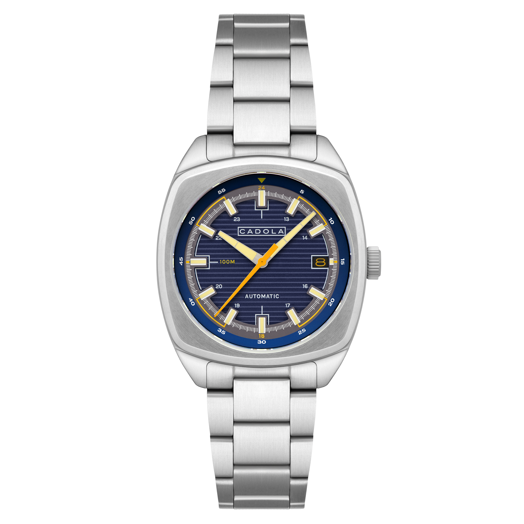 Buxton Automatic Blue/ Stainless Steel Stainless Steel | Blue Dial
