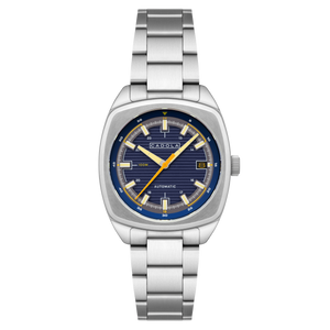 Buxton Automatic Blue/ Stainless Steel Stainless Steel | Blue Dial