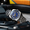 Buxton Automatic Blue/ Stainless Steel Stainless Steel | Blue Dial