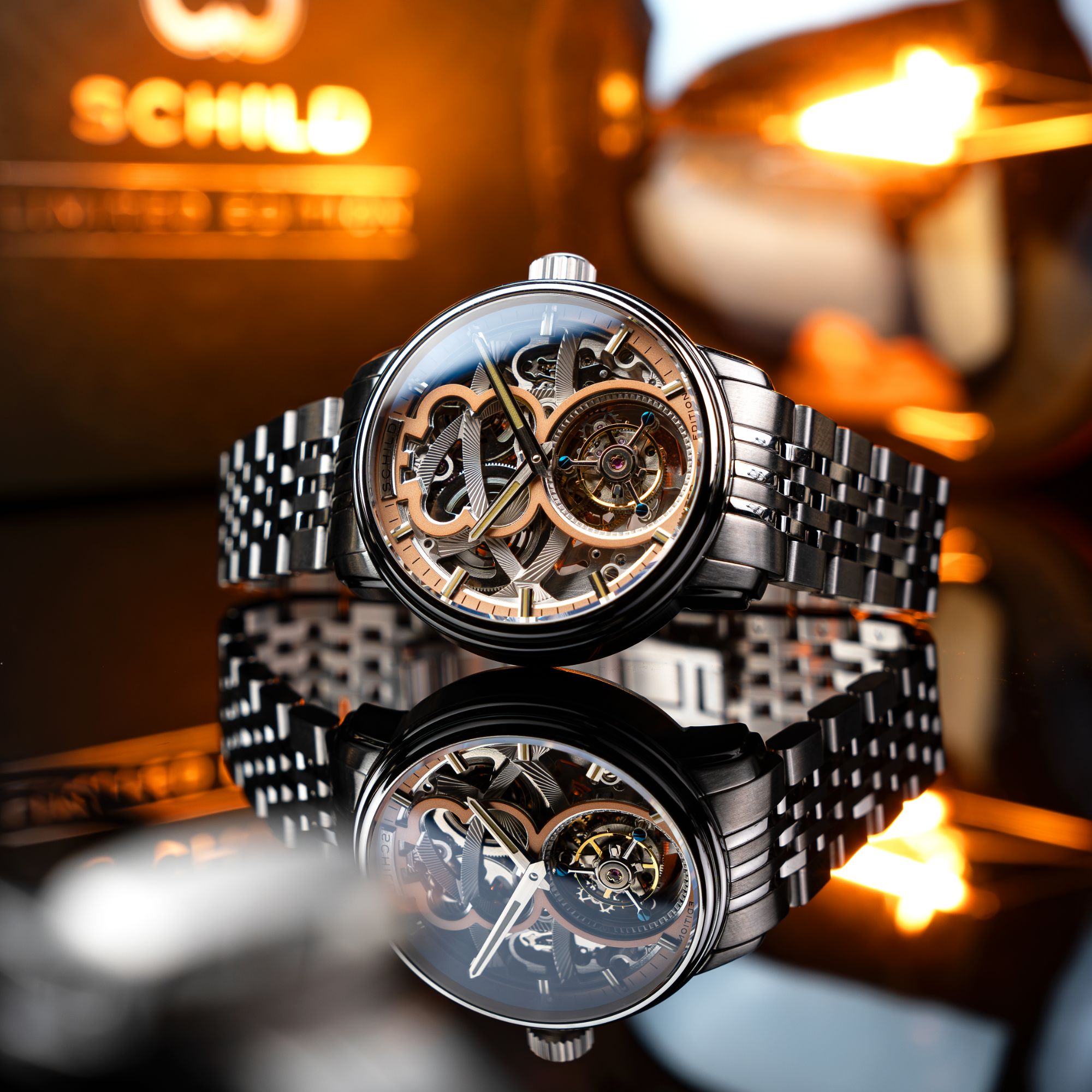 Maximillian Tourbillon Limited Edition Beige / Steel Stainless Steel | Beige Dial