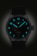 Aviation Tornado Black Dial with White | Black Dial