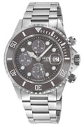 Wall Street Chrono Swiss automatic ETA 7750  diver gray | Gray Dial