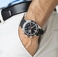 Chronograph Ceramic Black / Leather | Black Dial