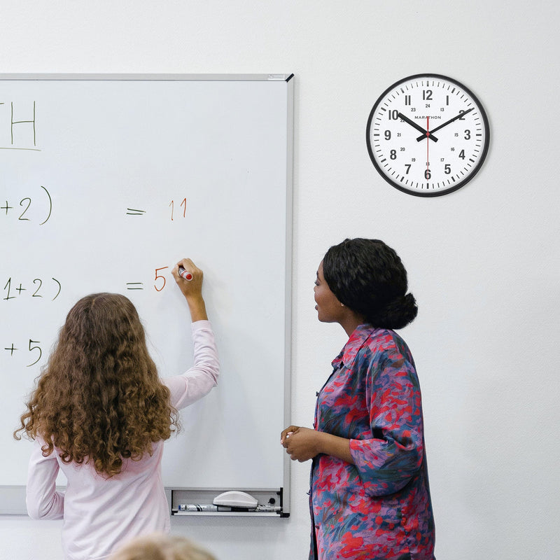 10 Inch Silent Continuous-Sweep Analog Wall Clock 10-analog-clock