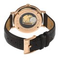 Maestro GV2 Swiss Quartz, IPRG Case, White Dial, Blue Italian Leather Strap Black Dial