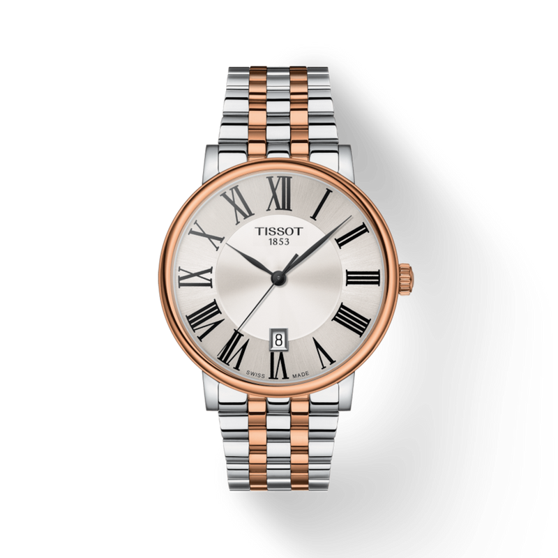 T-Classic Carson Two-Tone | Silver Dial