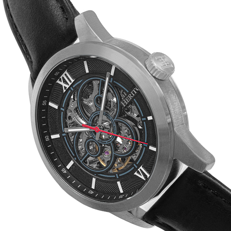Jonas Silver/Black | Black Dial
