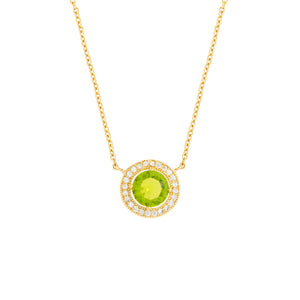 Juliet Pendant Necklace 18k Yellow Gold