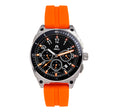 Sonar with Date Orange | Black Dial