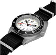 NAV, QUARTZ, SAPH, ARCTIC STERILE, COL: SS/BKPS DS NYLON 11" Arctic SSNAV on DEFSTAN | Arctic Dial