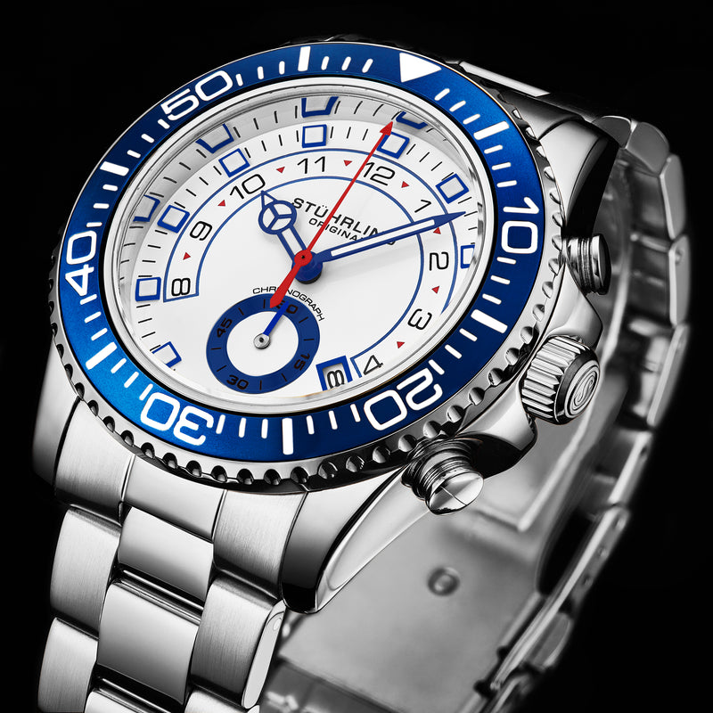 Aquadiver 3966 Watch Silver/Stainless Steel | White Dial