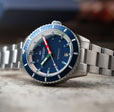 SCILLA AUTOMATIC BLUE / STAINLESS STEEL | Blue Dial