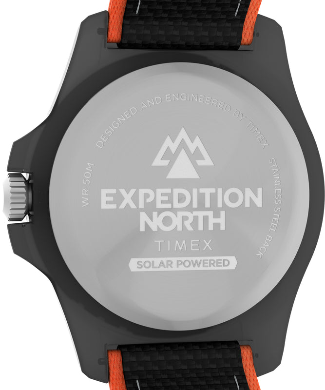 EXPEDITION NORTH Black / Recycle Material | Black Dial