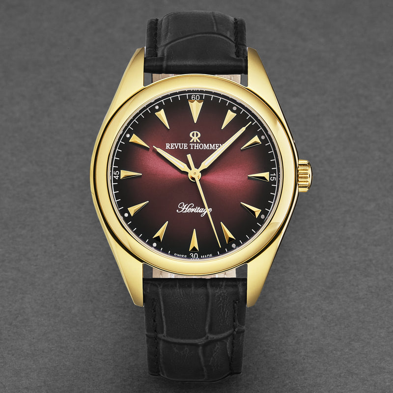Heritage 21010.2516 / Burgundy | Red Dial
