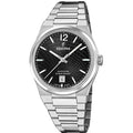 Rive Black / Stainless steel Black Dial