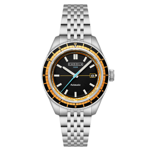 Ahrens Automatic Black & Gold / Stainless Steel | Black Dial