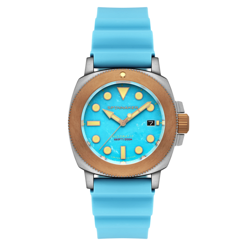 Hull Titanium Bronze Blue / Blue | Blue Dial
