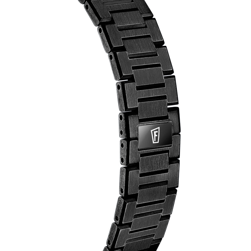 Rive Black / Stainless Steel | Black Dial