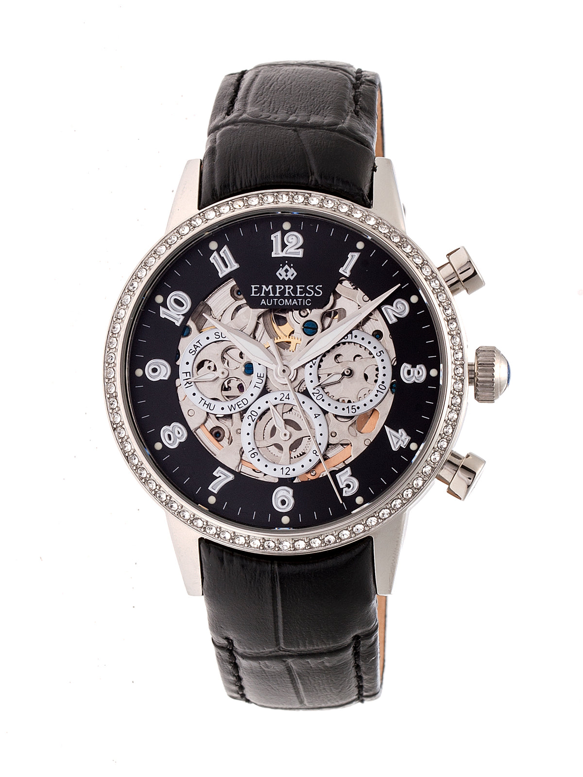 Beatrice Silver/Black | Black Dial