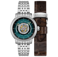 Heinrich Cyclone Tourbillon Limited Edition Green / Steel Stainless Steel | Green Dial