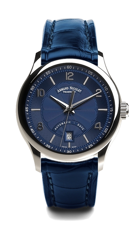 M02-4 Blue/Blue/Leather | Blue Dial