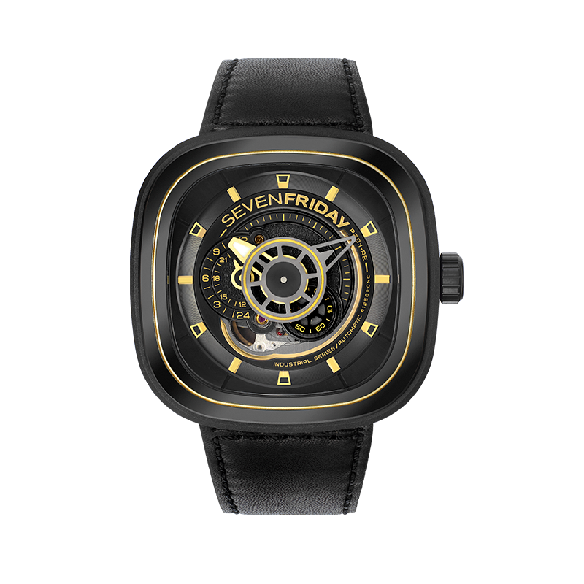 P-Series P2B/02 | Black Dial