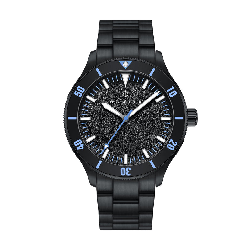 Deacon Black/Blue | Black Dial