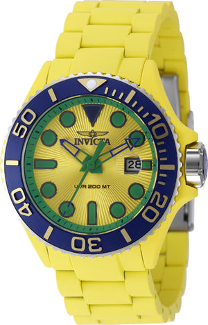 Grand Diver 46mm / Yellow / Silver Yellow Dial