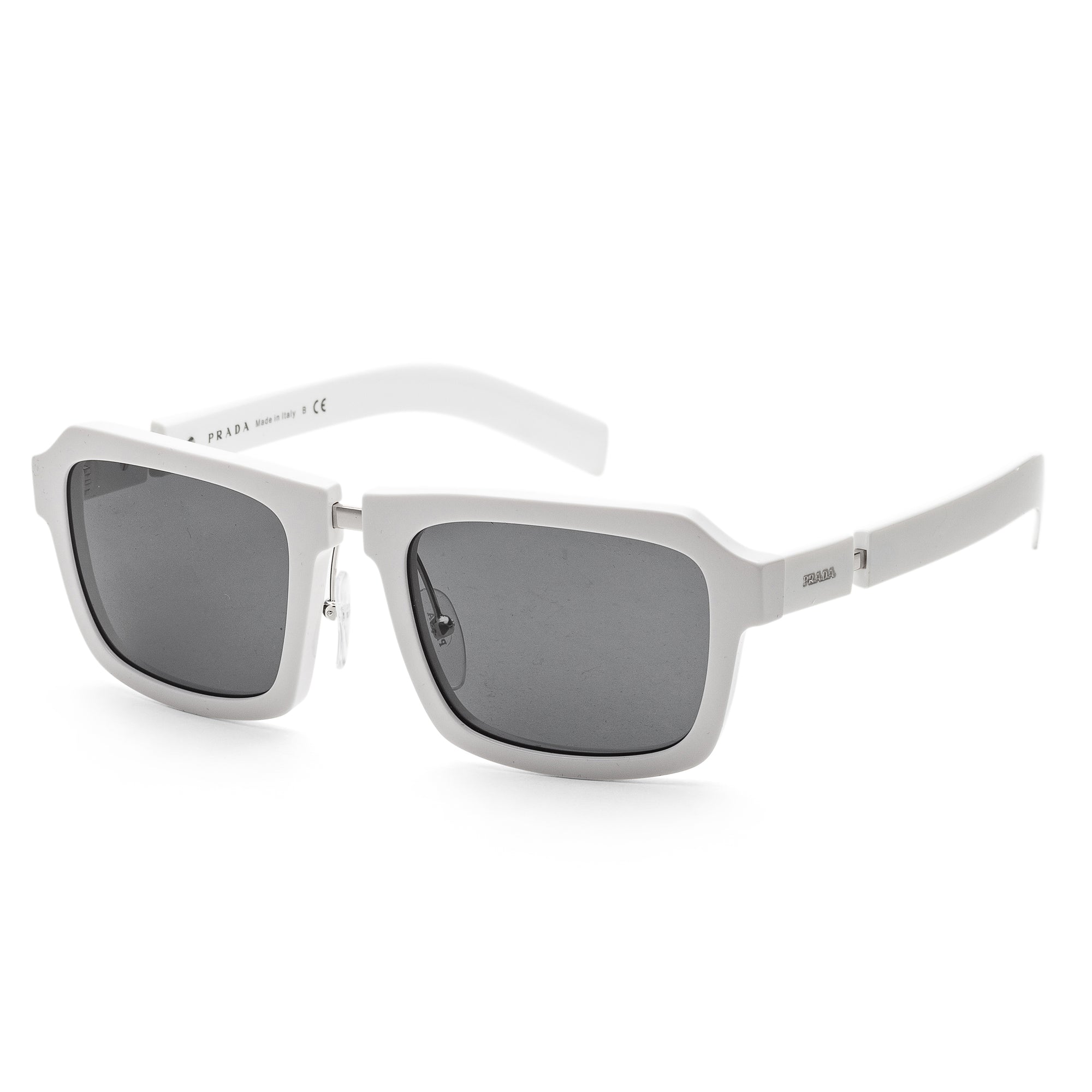 Fashion White Frame, Grey Lens |  Dial
