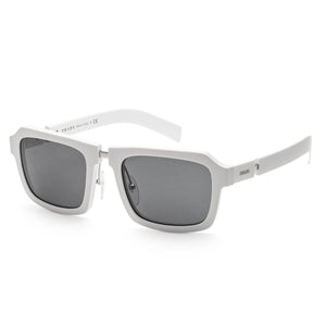 Fashion White Frame, Grey Lens |  Dial