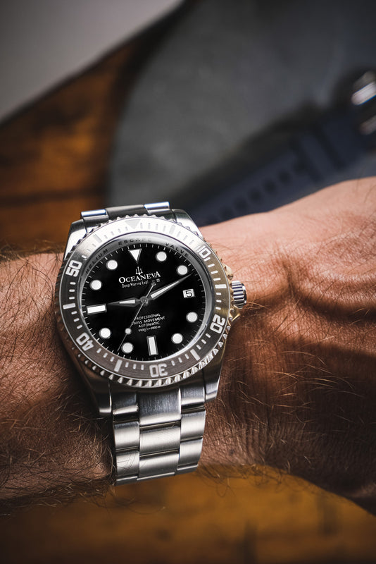 Deep Marine Explorer III – Black Dial