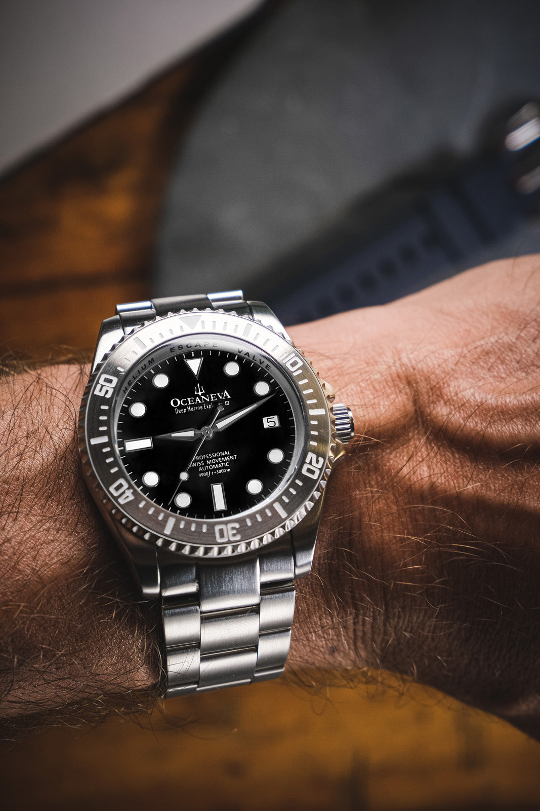 Deep Marine Explorer III – Black Dial