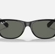 NEW WAYFARER CLASSIC MALE / RUBBER BLACK - POLAR GREEN