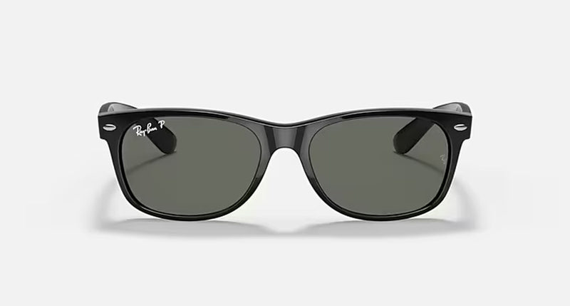 NEW WAYFARER CLASSIC MALE / RUBBER BLACK - POLAR GREEN