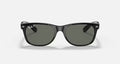 NEW WAYFARER CLASSIC MALE / RUBBER BLACK - POLAR GREEN